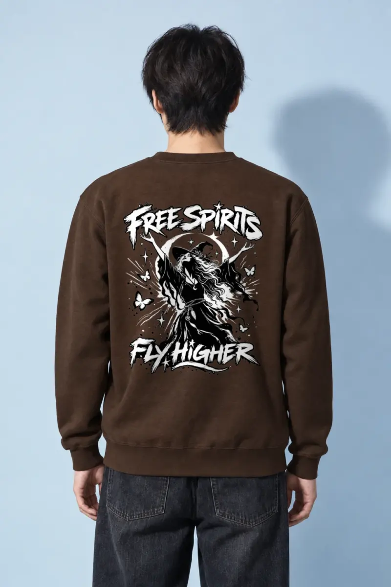 "Free Spirits Fly Higher" Heavy Blend Unisex Crewneck Sweatshirt
