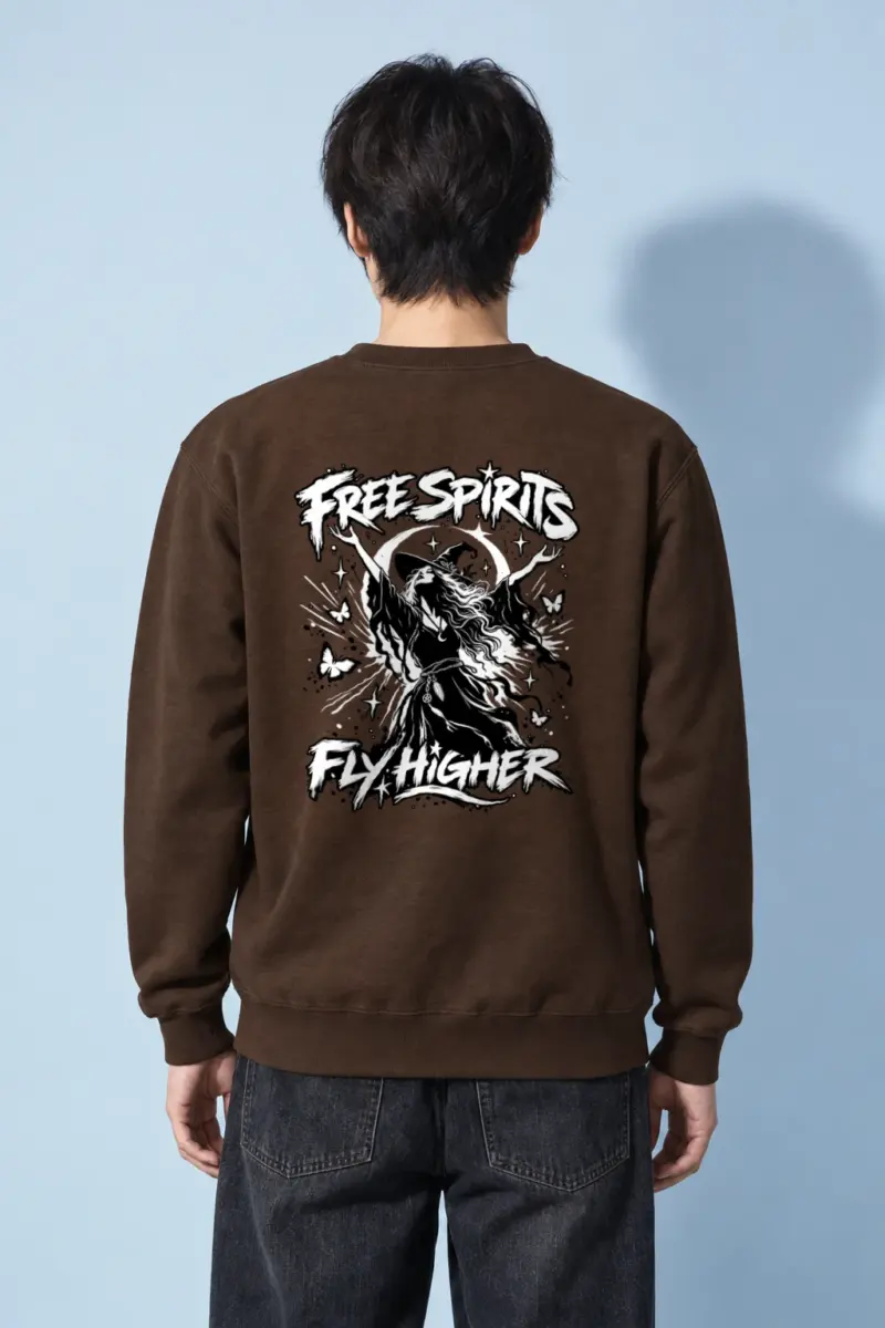 "Free Spirits Fly Higher" Heavy Blend Unisex Crewneck Sweatshirt