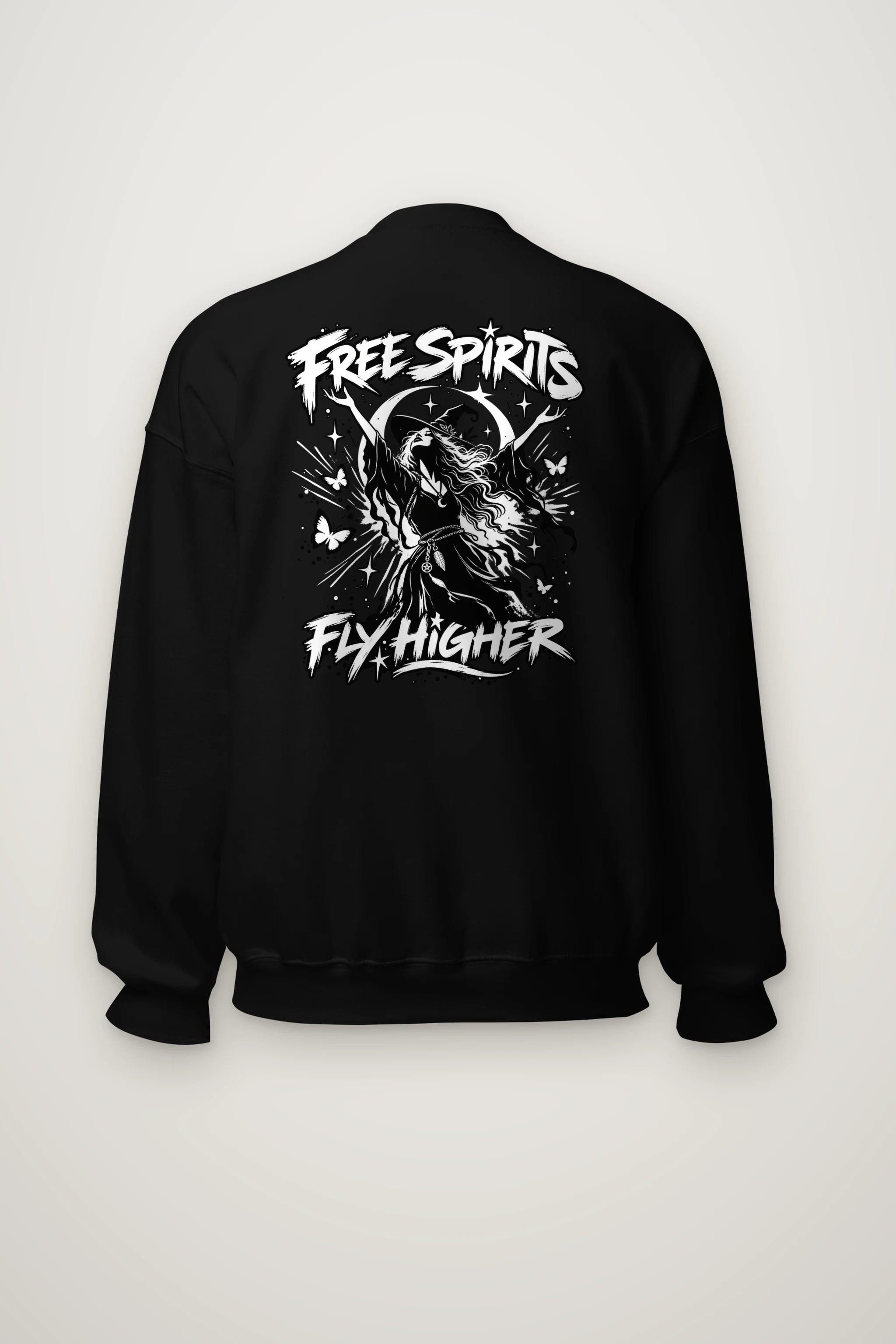 "Free Spirits Fly Higher" Heavy Blend Unisex Crewneck Sweatshirt