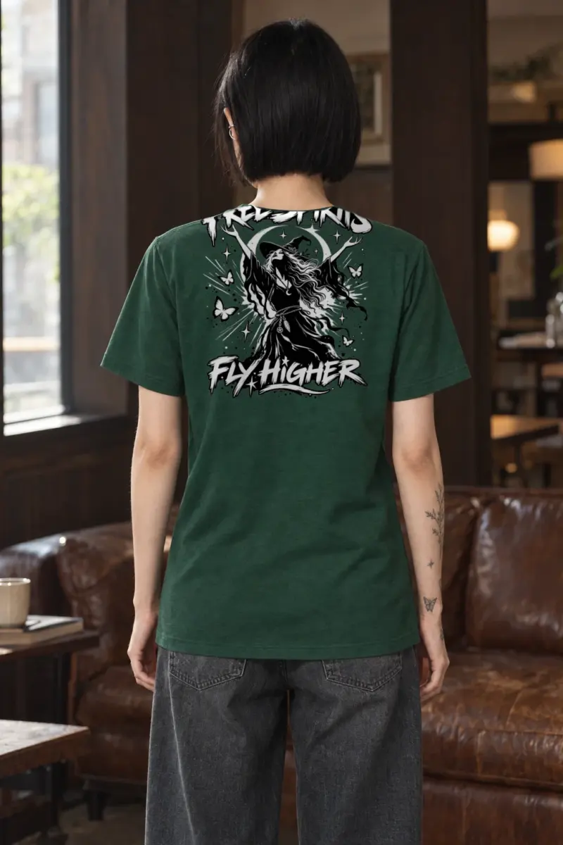 "Free Spirits Fly Higher" Heavyweight Unisex Crewneck T-shirt
