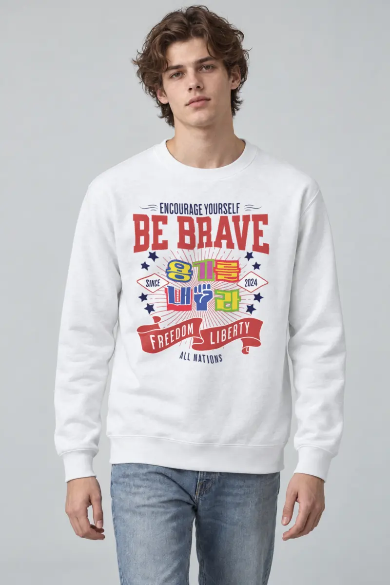 "Freedom Liberty" Heavy Blend Unisex Crewneck Sweatshirt
