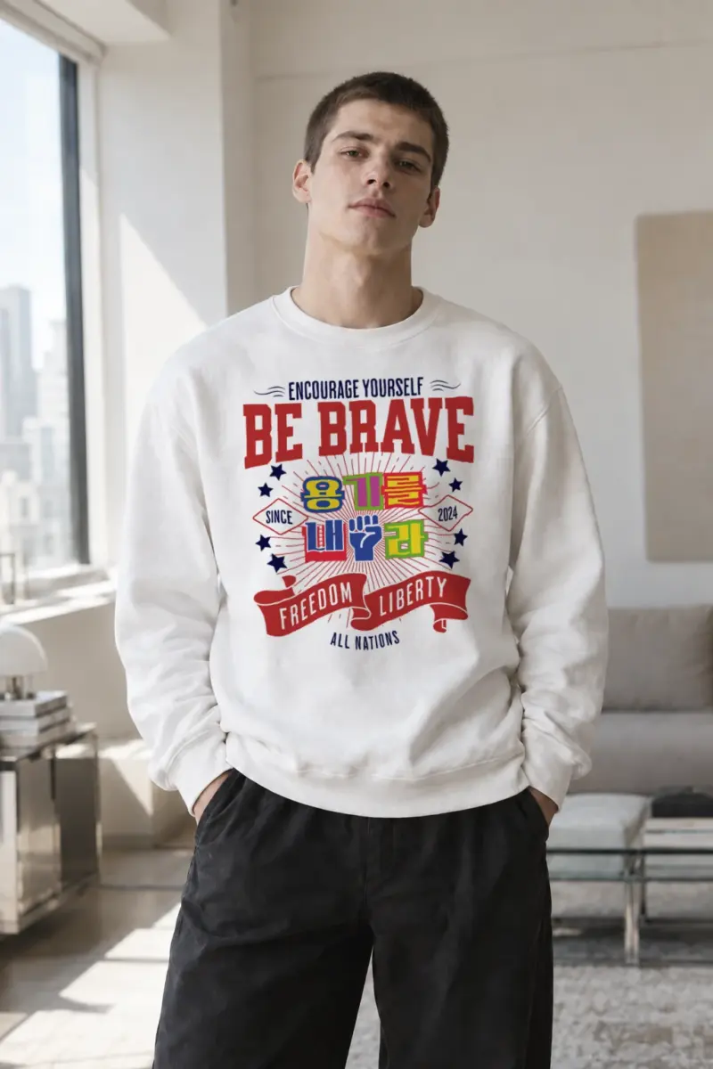 “Freedom Liberty” Heavy Blend Unisex Crewneck Sweatshirt | Gildan 18000