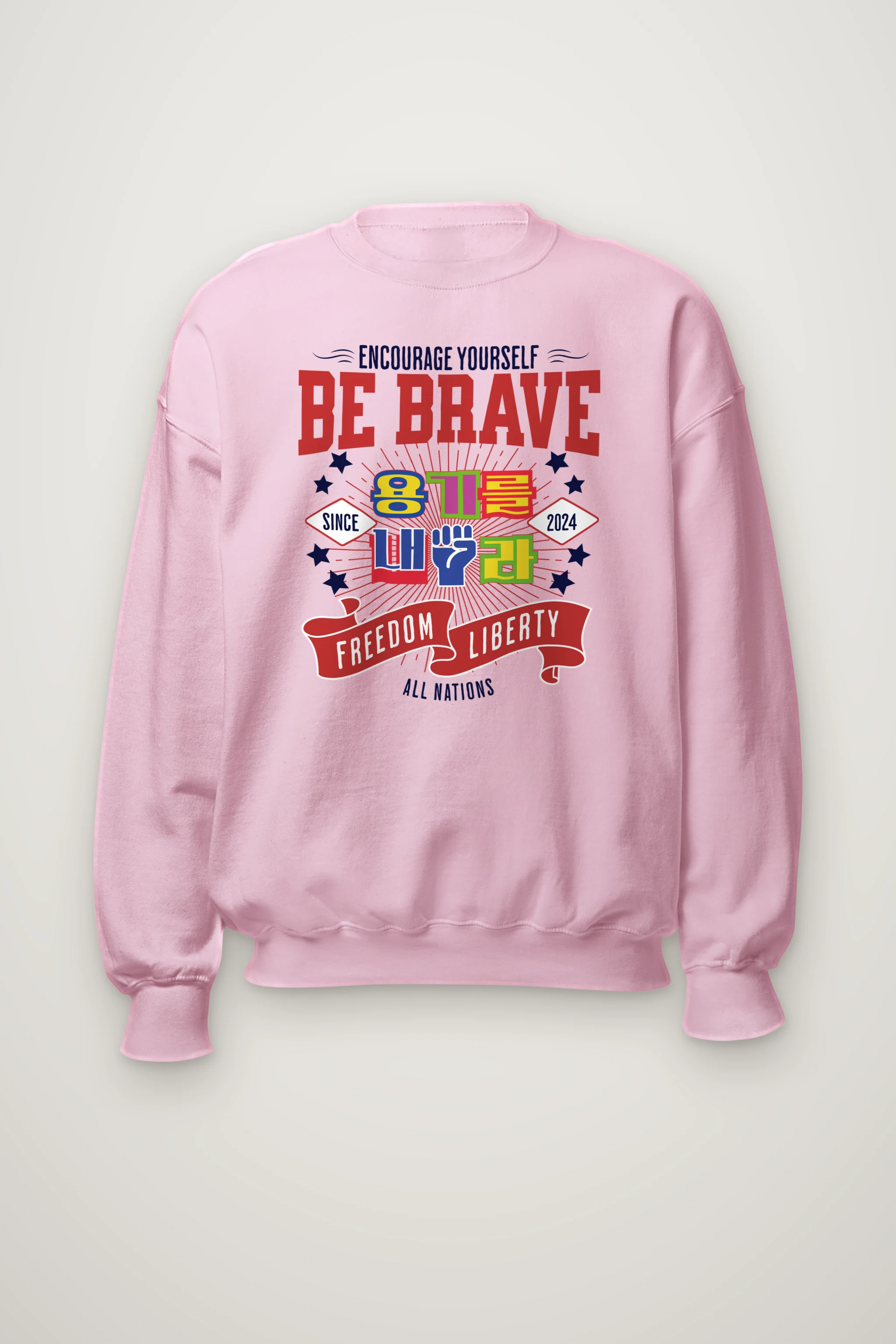 "Freedom Liberty" Heavy Blend Unisex Crewneck Sweatshirt