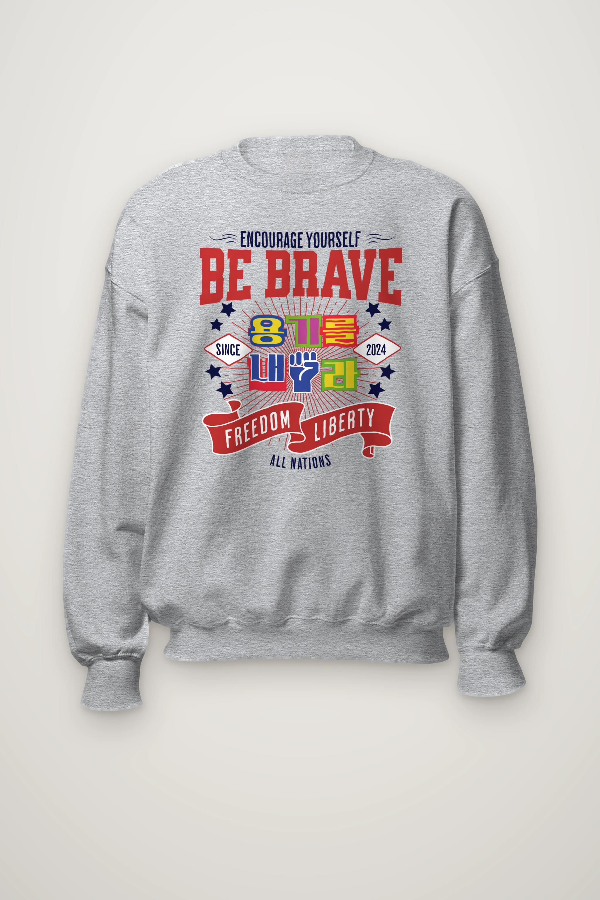 "Freedom Liberty" Heavy Blend Unisex Crewneck Sweatshirt