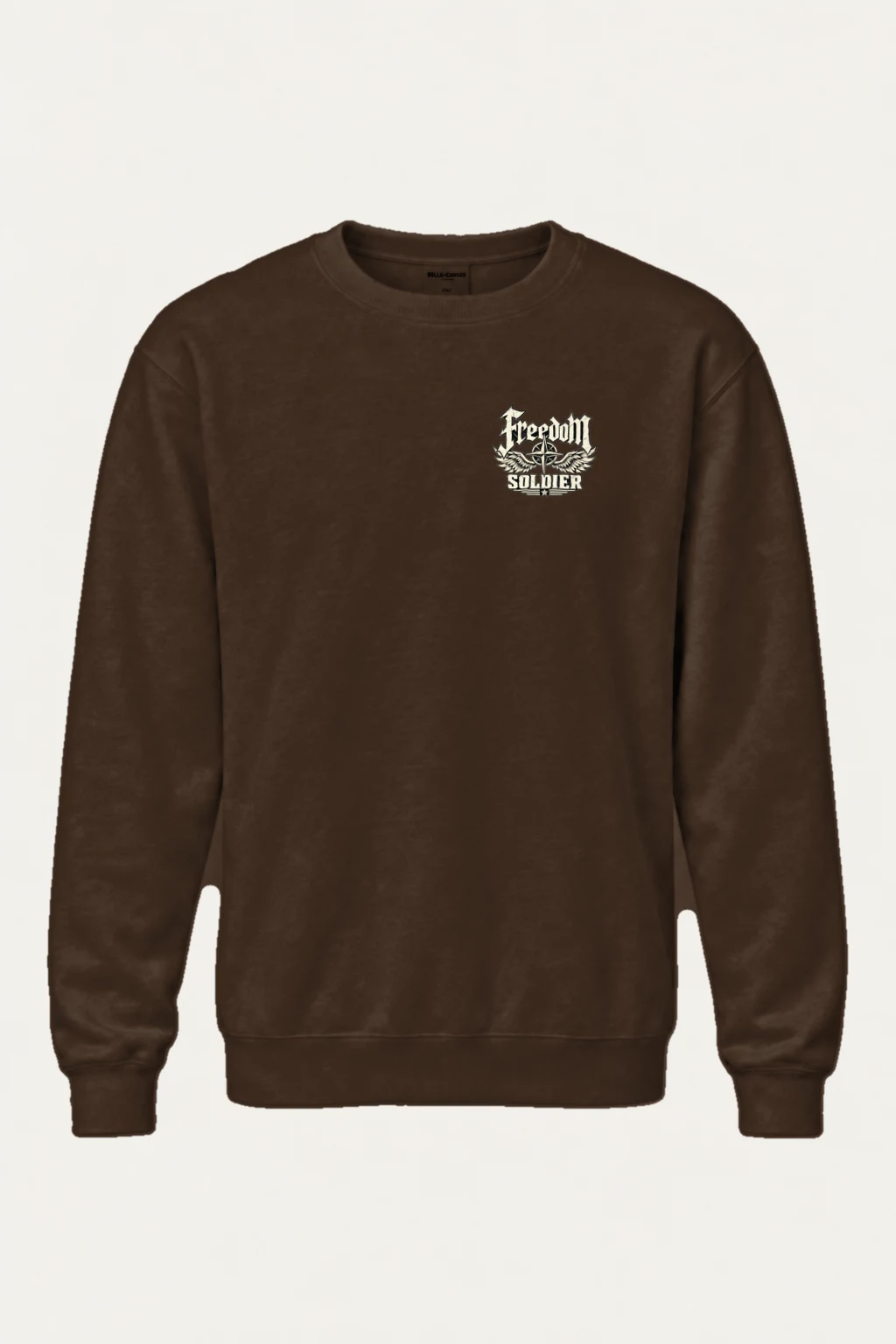 "Freedom Unchained Soldier" Heavy Blend Unisex Crewneck Sweatshirt