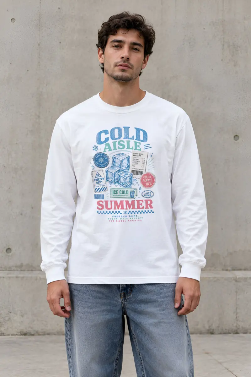 "Freezer Dept. Receipt" Unisex Longsleeve T-shirt