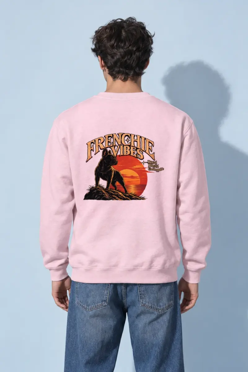 "French Vibes" Heavy Blend Unisex Crewneck Sweatshirt | Gildan 18000