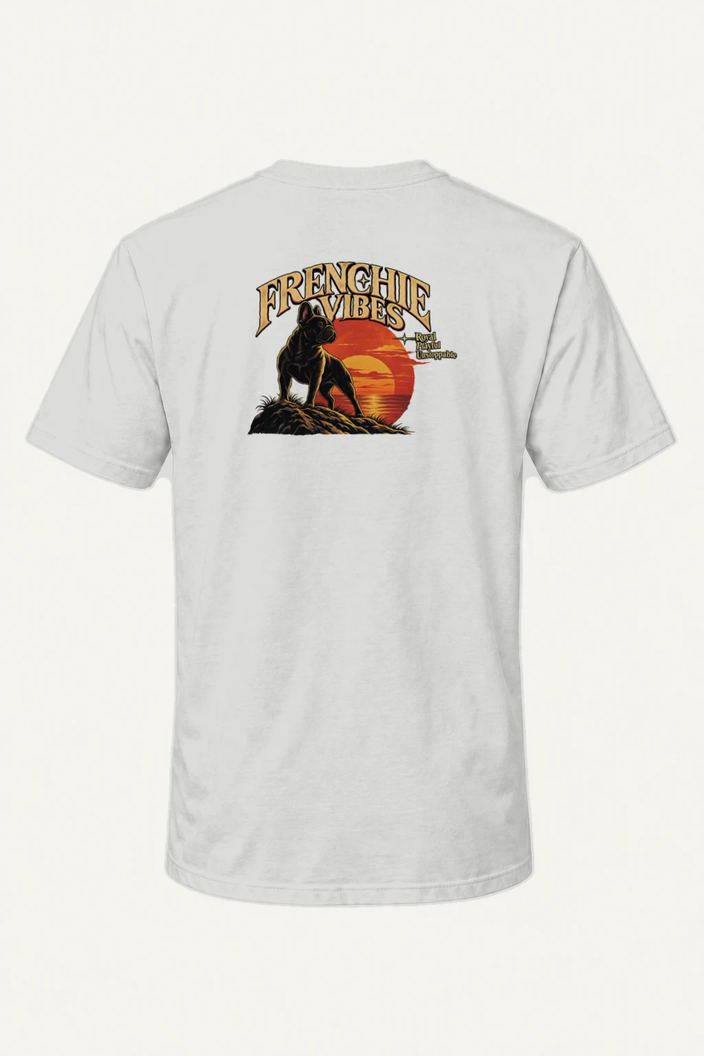 "French Vibes" Heavyweight Unisex Crewneck T-shirt | Gildan 5000