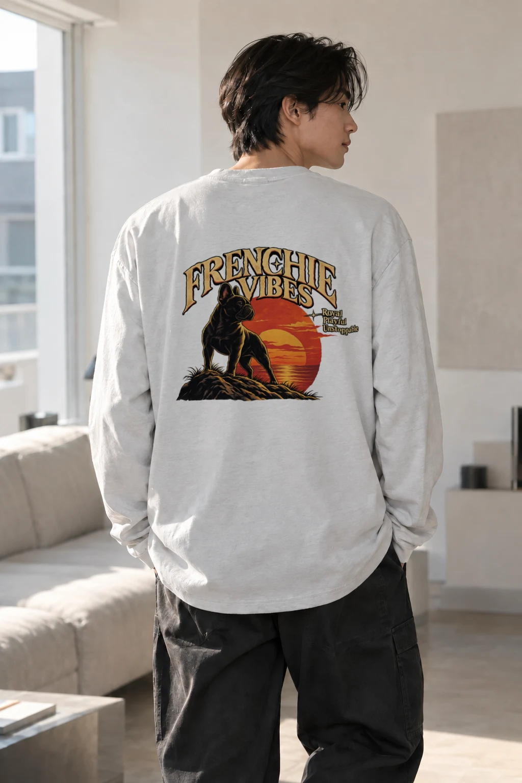 "French Vibes" Unisex Longsleeve T-shirt | Gildan 2400
