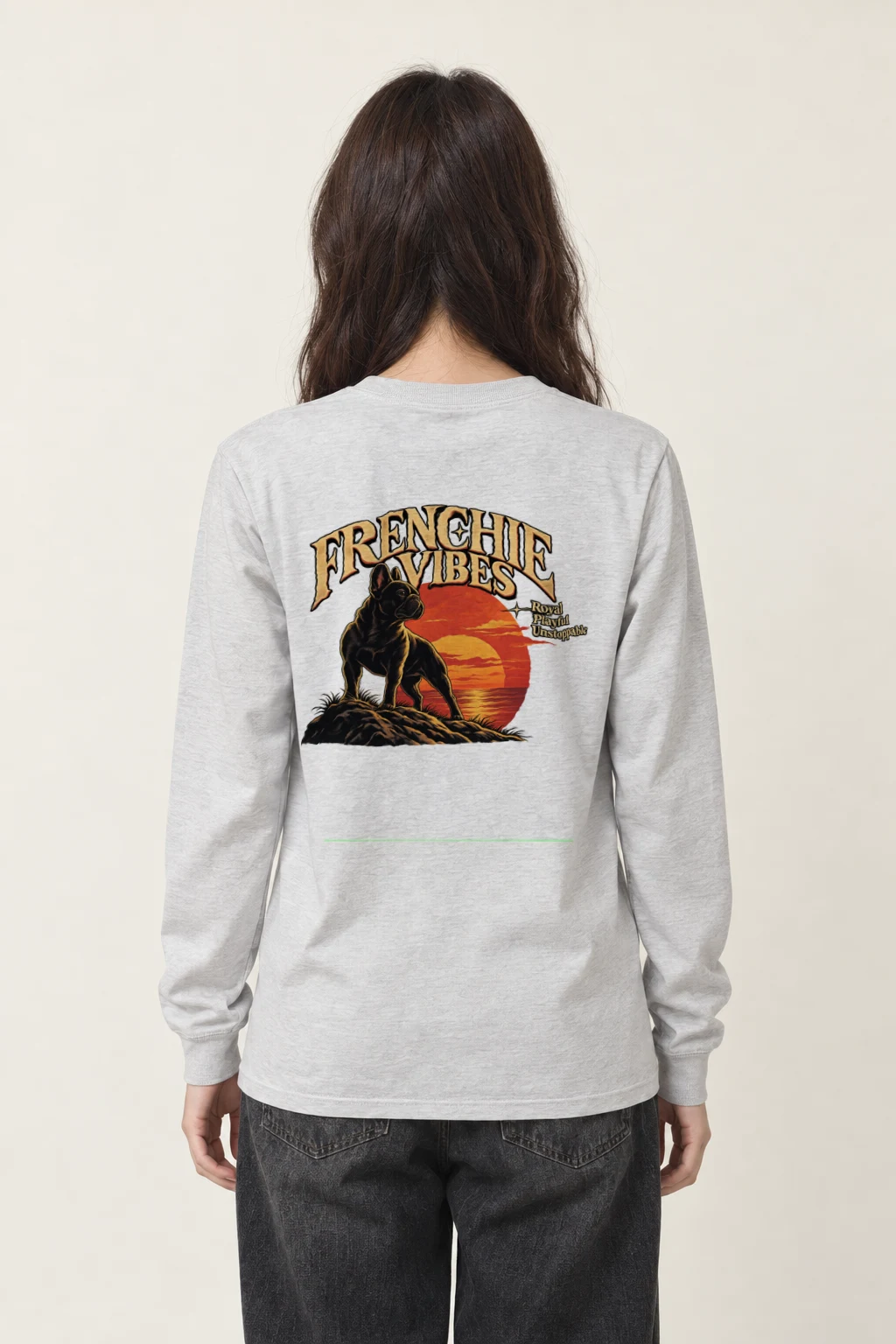 "French Vibes" Unisex Longsleeve T-shirt | Gildan 2400