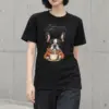 "Frenchie Coffee Cup" Heavyweight Unisex Crewneck T-shirt | Gildan 5000
