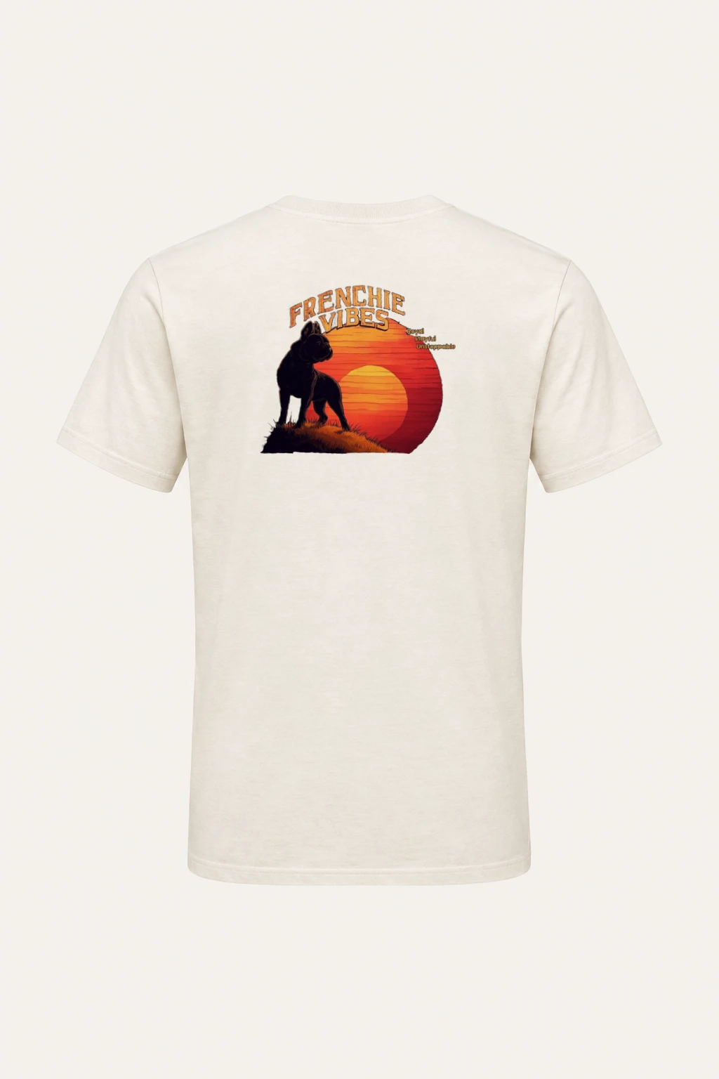 "Frenchie Vibes" Heavyweight Unisex Crewneck T-shirt | Gildan 5000