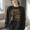 "Fresh Coffee Morning" Unisex Longsleeve T-shirt | Gildan 2400