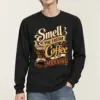 "Fresh Coffee Morning" Unisex Longsleeve T-shirt