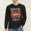 "Freshly Made Coffee" Unisex Longsleeve T-shirt