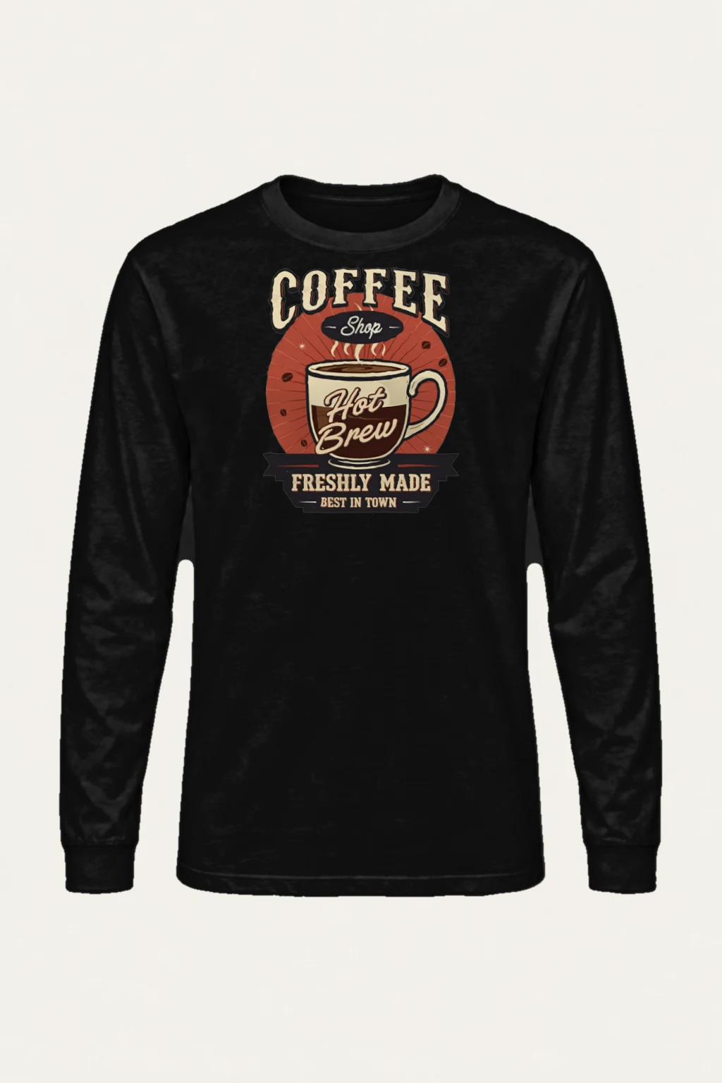 "Freshly Made Coffee" Unisex Longsleeve T-shirt | Gildan 2400