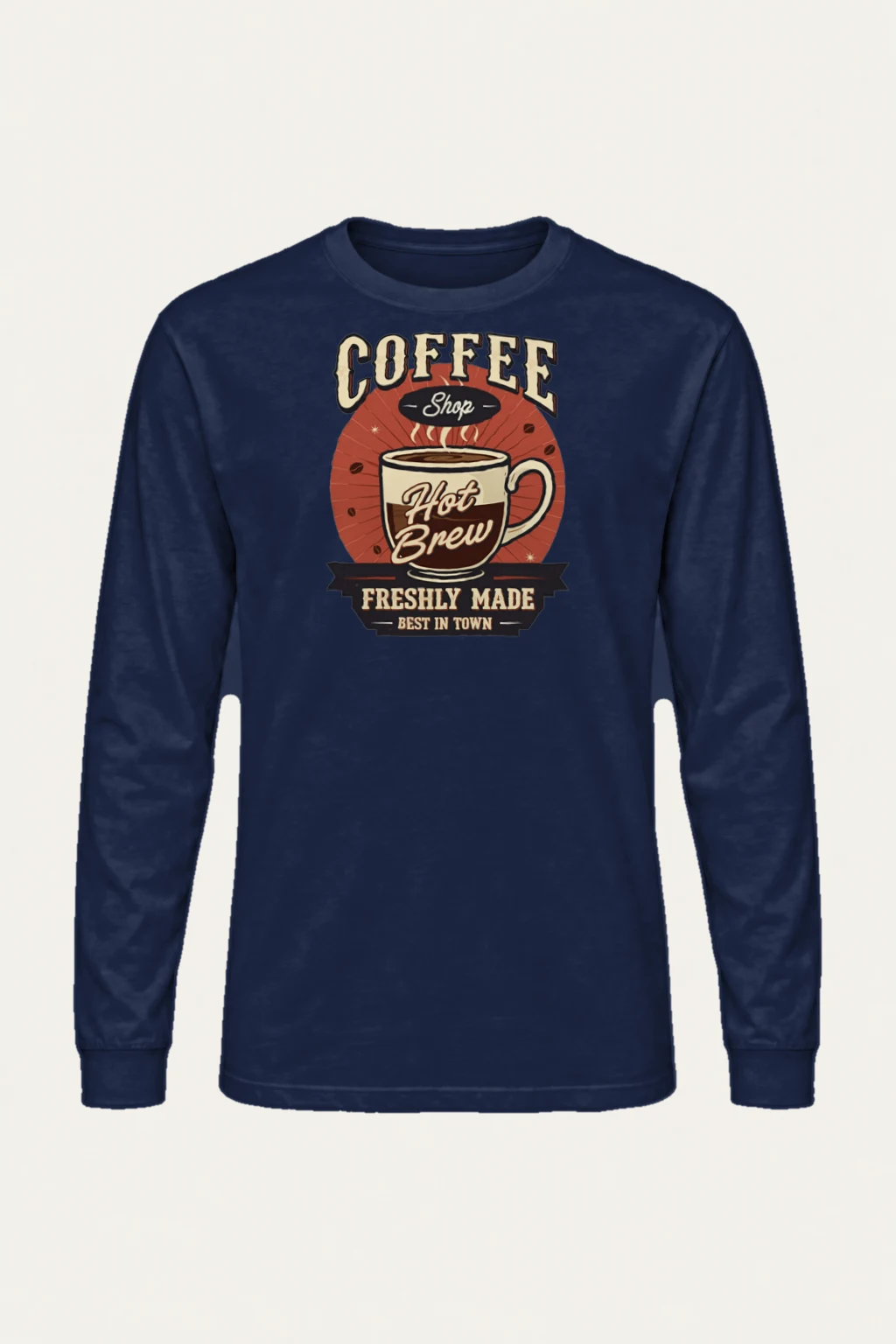 "Freshly Made Coffee" Unisex Longsleeve T-shirt | Gildan 2400