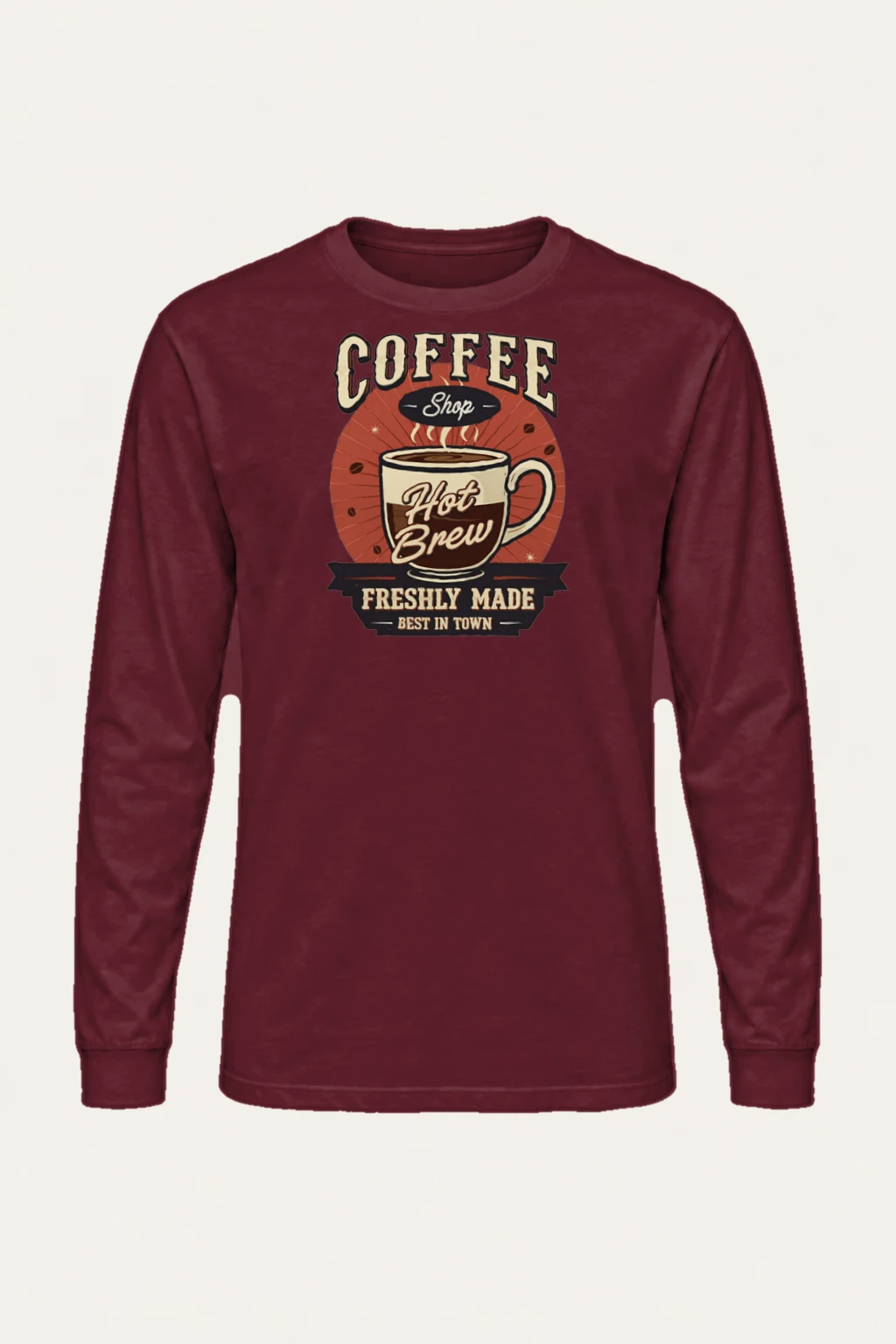 "Freshly Made Coffee" Unisex Longsleeve T-shirt | Gildan 2400