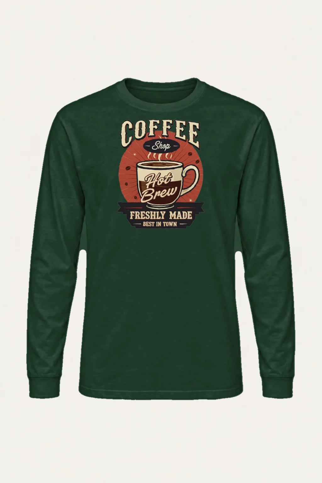 "Freshly Made Coffee" Unisex Longsleeve T-shirt | Gildan 2400