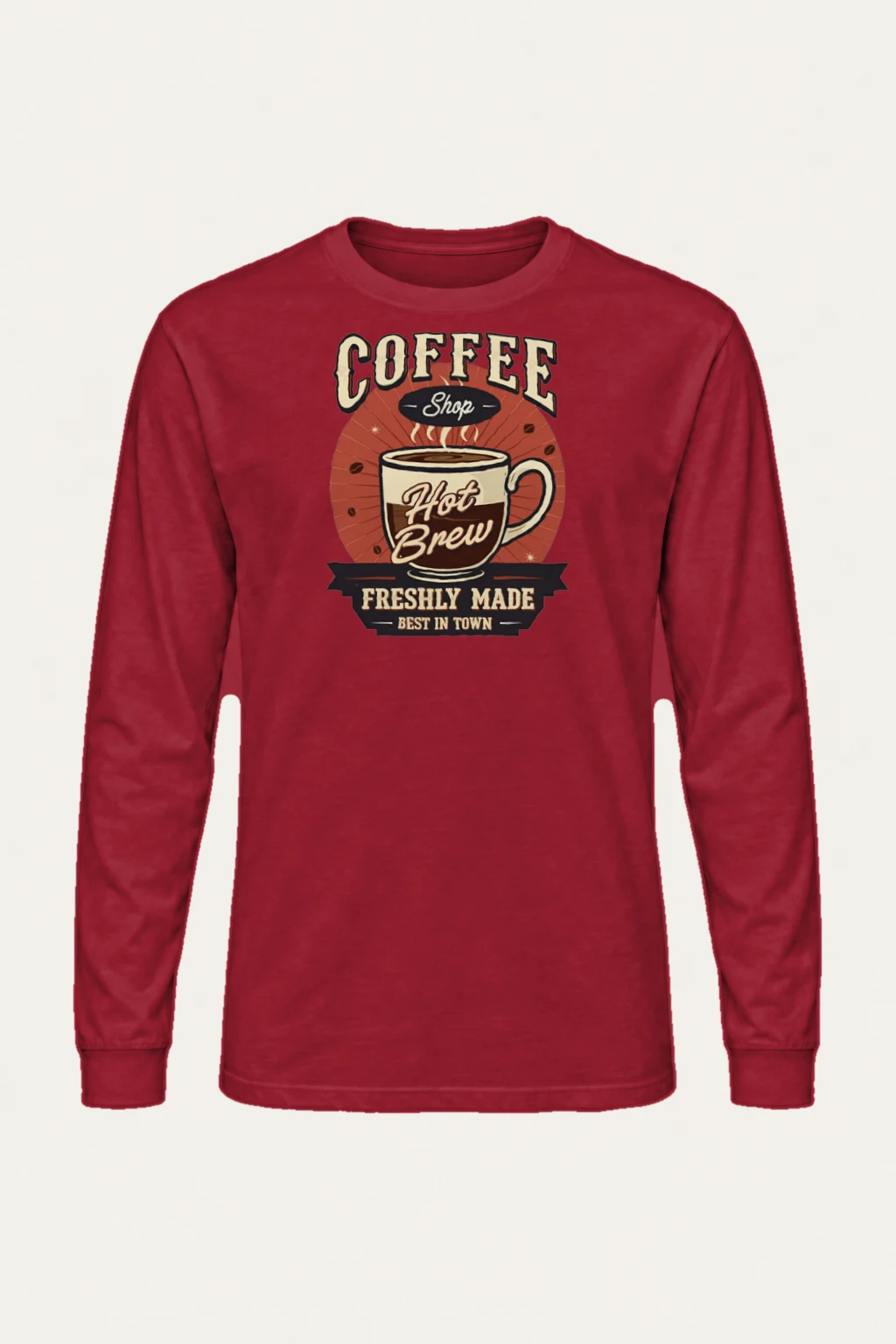 "Freshly Made Coffee" Unisex Longsleeve T-shirt | Gildan 2400