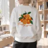 "Freshly Squeezed Oranges" Heavy Blend Unisex Crewneck Sweatshirt | Gildan 18000