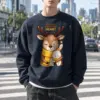 "Friends Warm The Heart" Heavy Blend Unisex Crewneck Sweatshirt | Gildan 18000