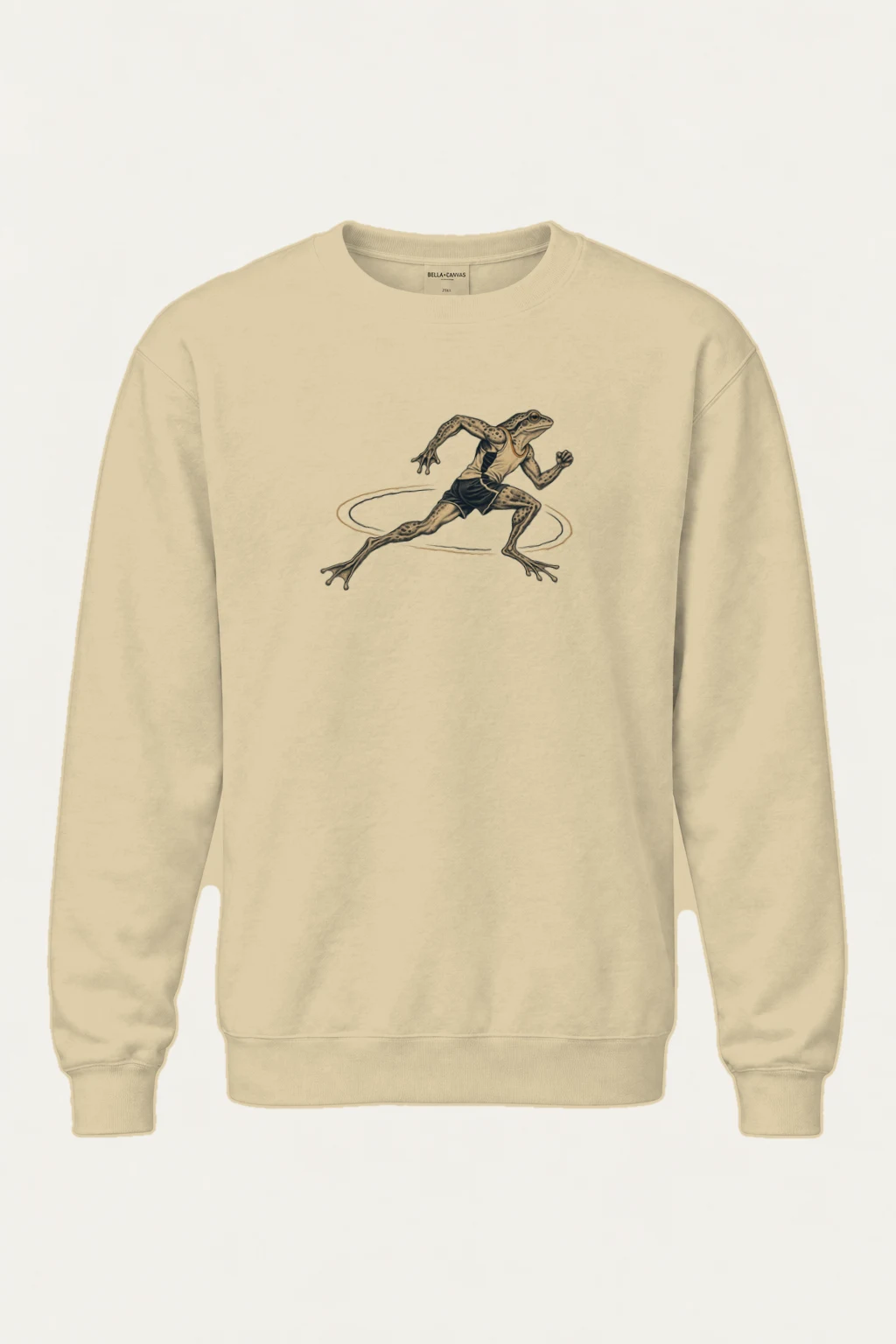 "Frog Runner" Heavy Blend Unisex Crewneck Sweatshirt | Gildan 18000