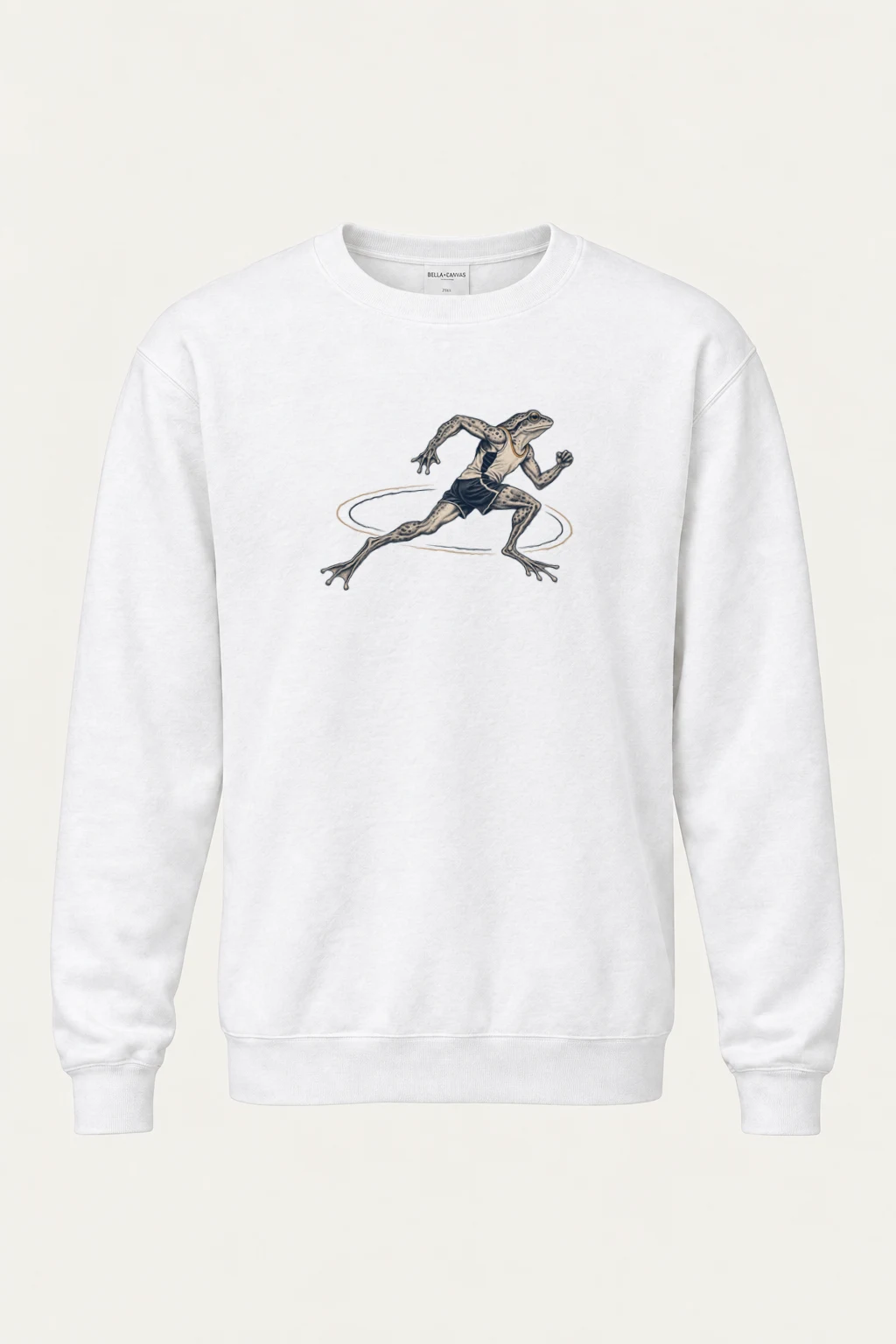 "Frog Runner" Heavy Blend Unisex Crewneck Sweatshirt | Gildan 18000