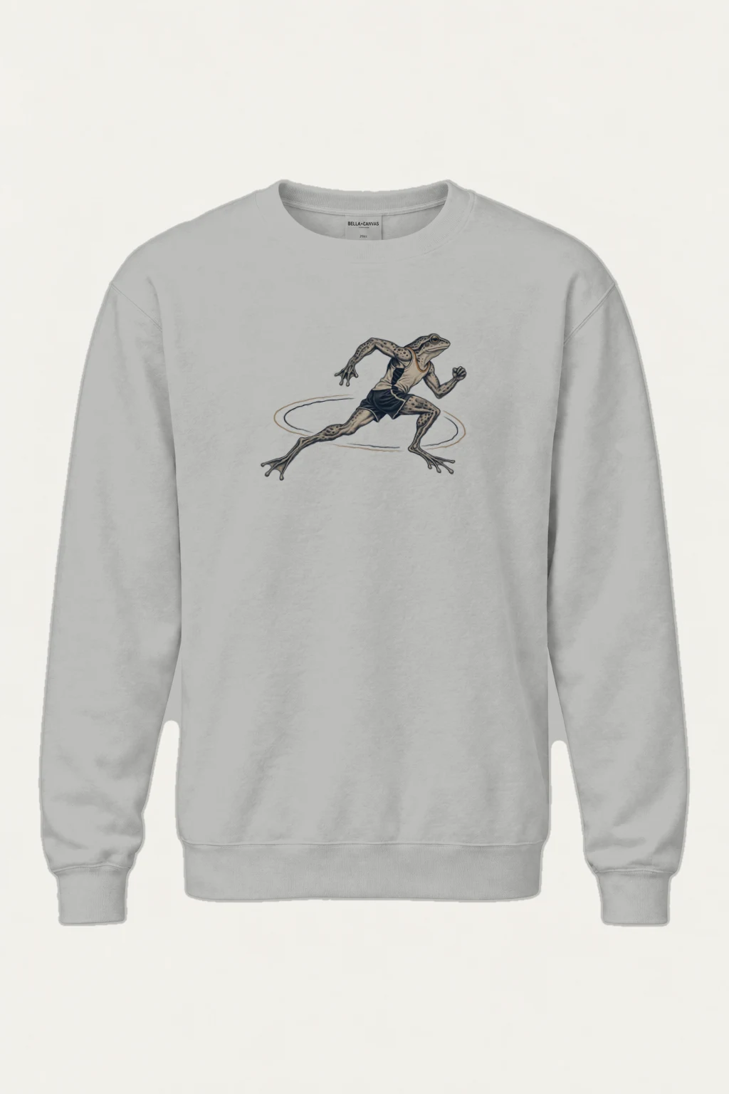 "Frog Runner" Heavy Blend Unisex Crewneck Sweatshirt | Gildan 18000
