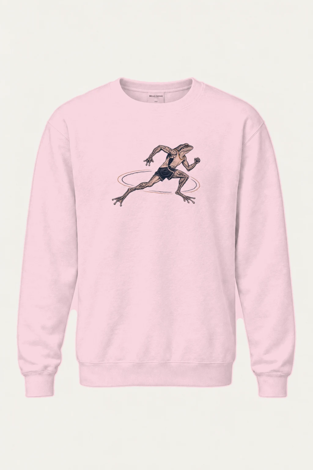 "Frog Runner" Heavy Blend Unisex Crewneck Sweatshirt | Gildan 18000