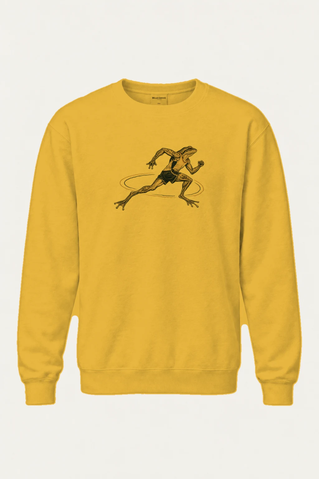 "Frog Runner" Heavy Blend Unisex Crewneck Sweatshirt | Gildan 18000