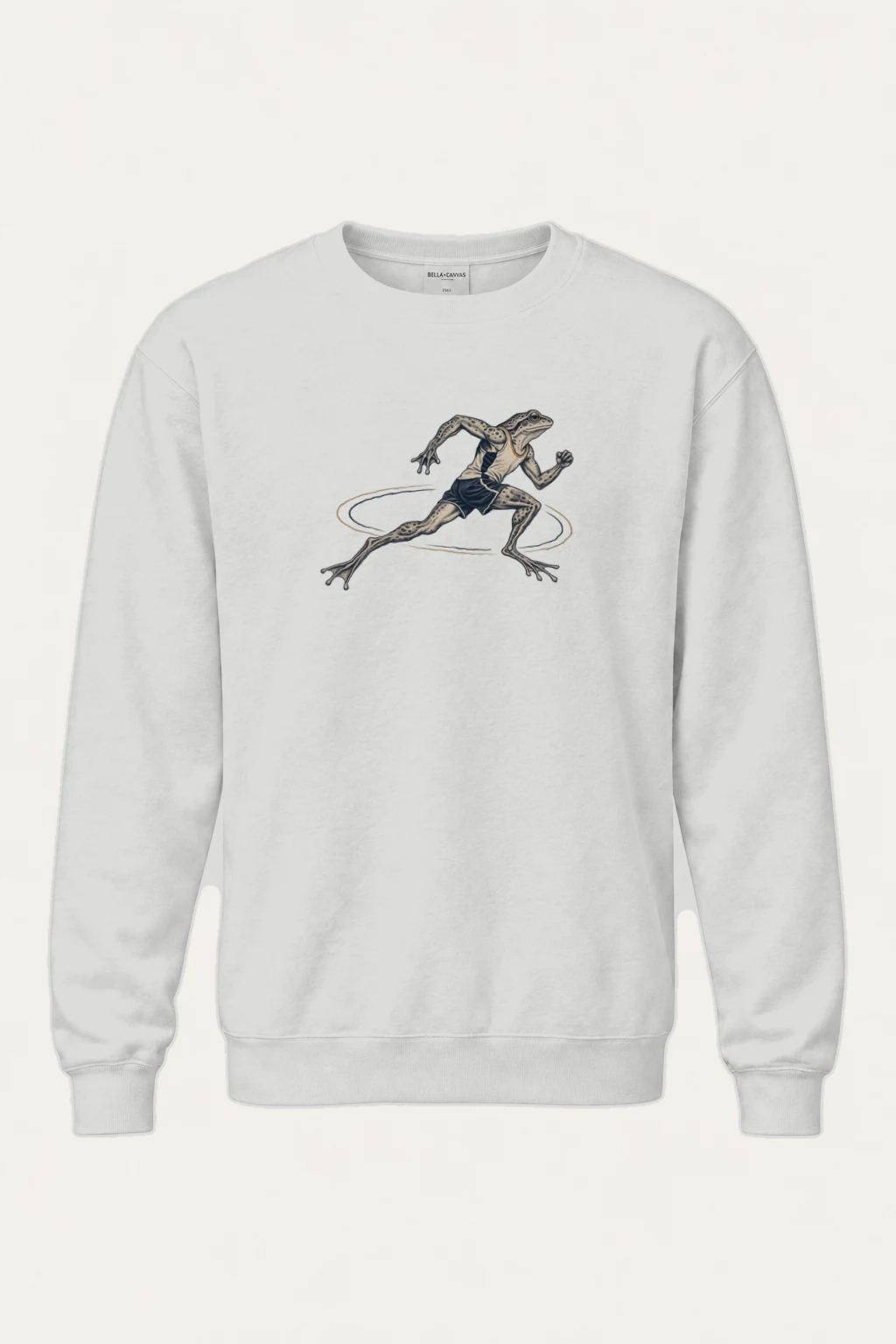 "Frog Runner" Heavy Blend Unisex Crewneck Sweatshirt | Gildan 18000