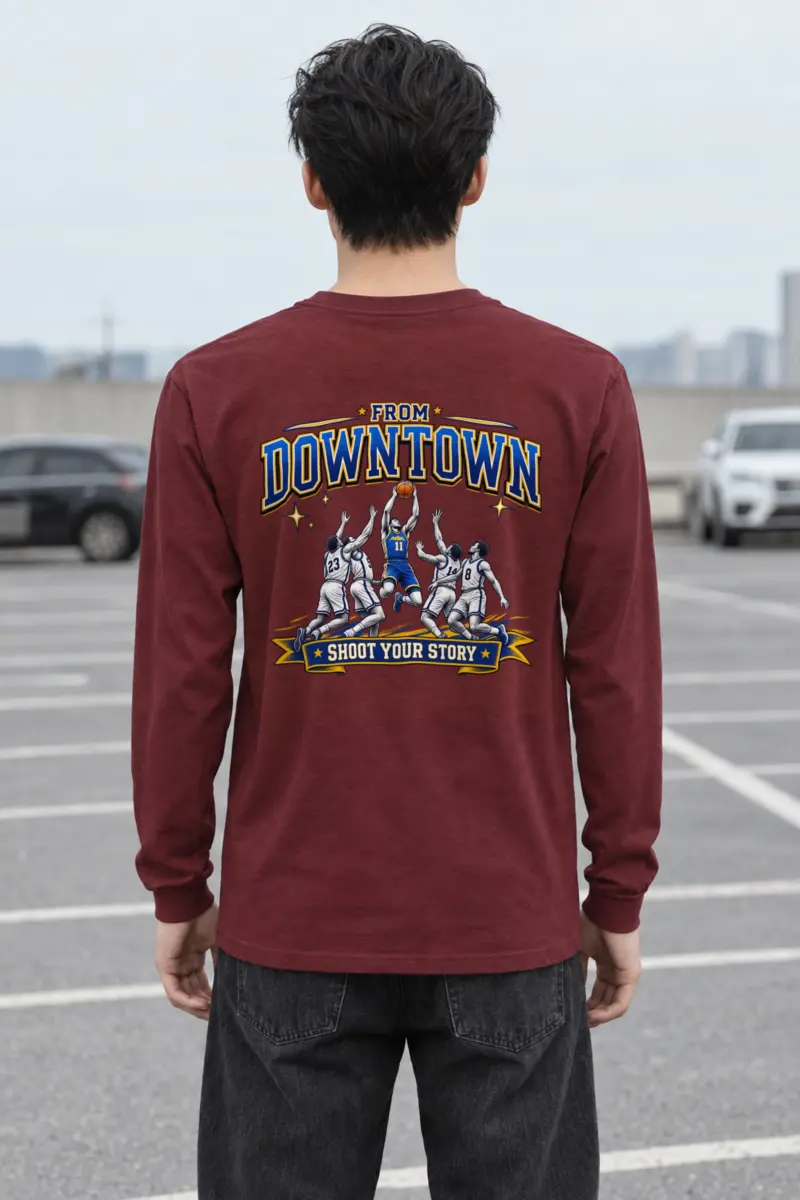 "From Downtown" Unisex Longsleeve T-shirt