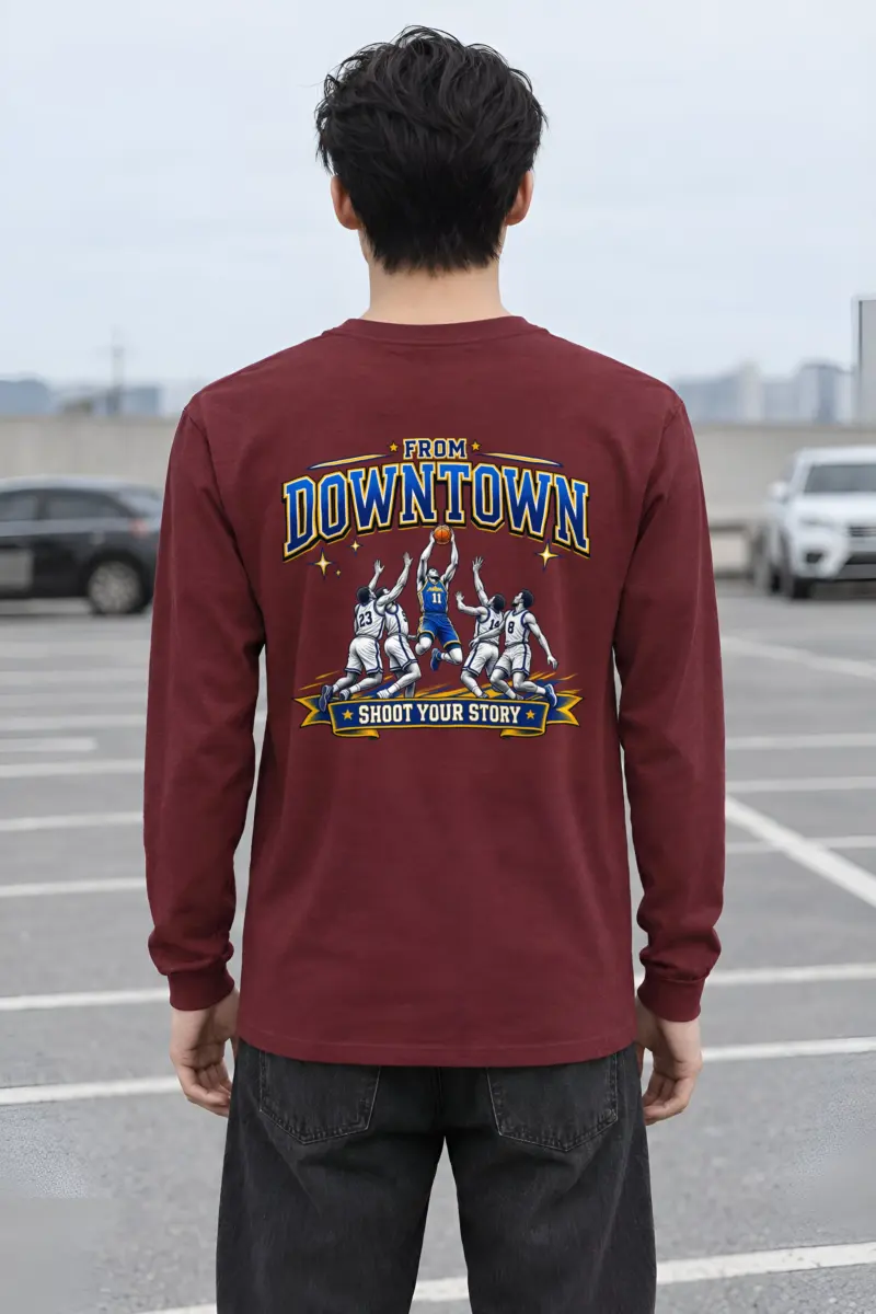 "From Downtown" Unisex Longsleeve T-shirt