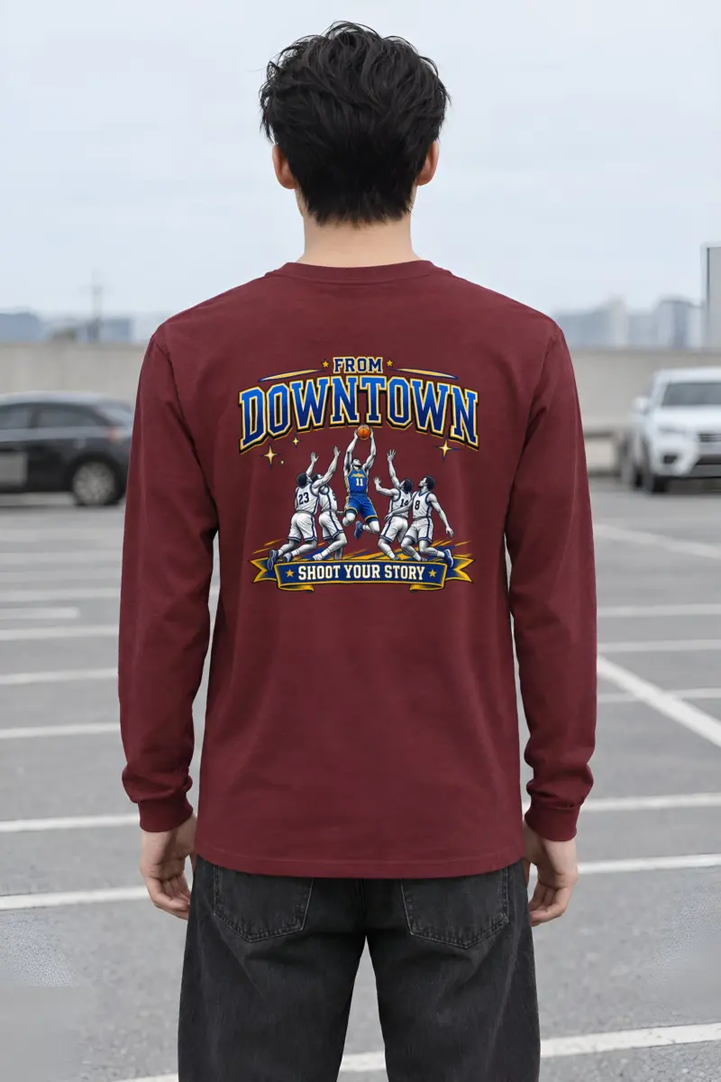 "From Downtown" Unisex Longsleeve T-shirt