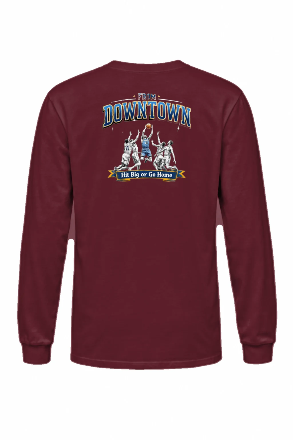 "From Downtown" Unisex Longsleeve T-shirt | Gildan 2400