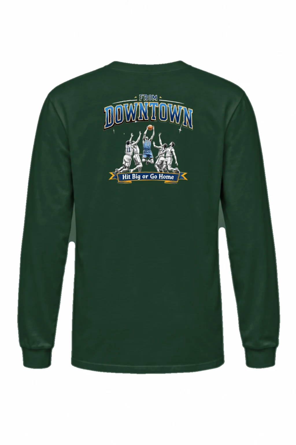 "From Downtown" Unisex Longsleeve T-shirt | Gildan 2400