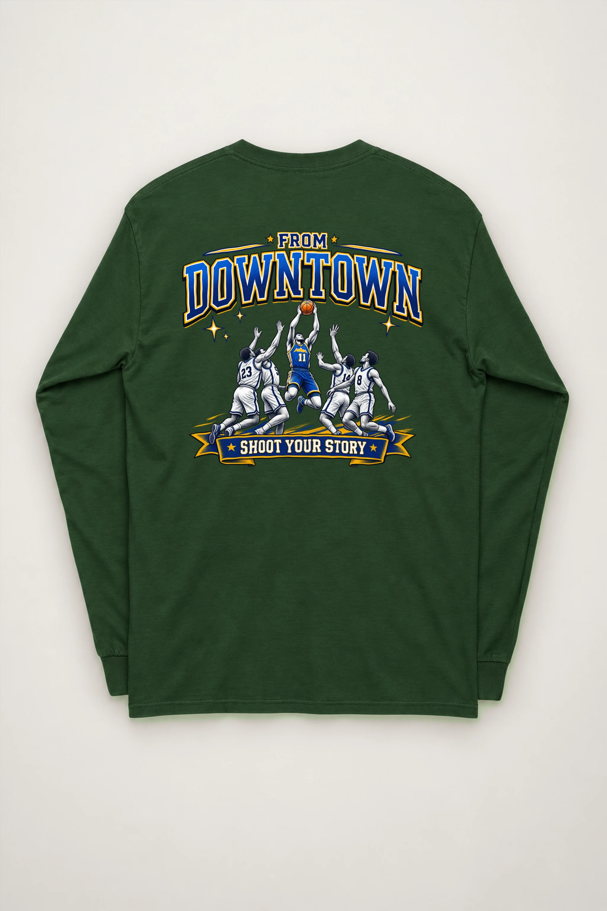 "From Downtown" Unisex Longsleeve T-shirt