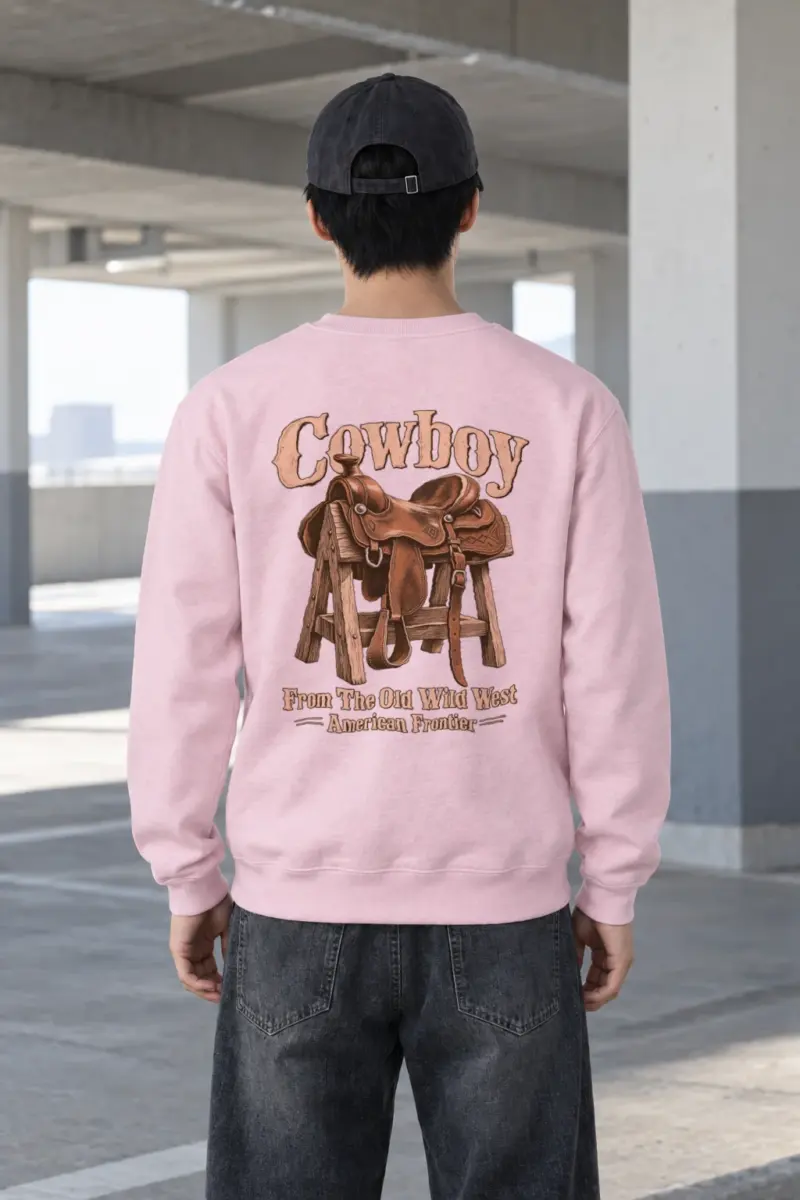 "Frontier Saddle" Heavy Blend Unisex Crewneck Sweatshirt