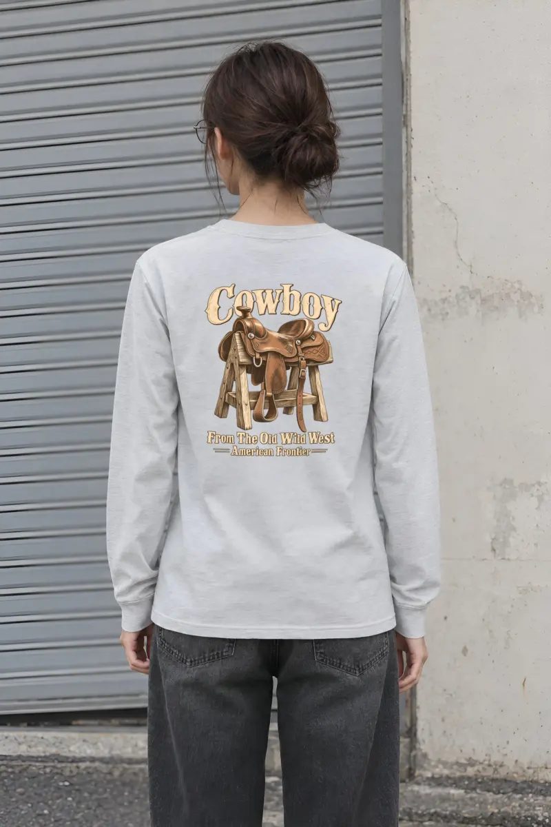 "Frontier Saddle" Unisex Longsleeve T-shirt