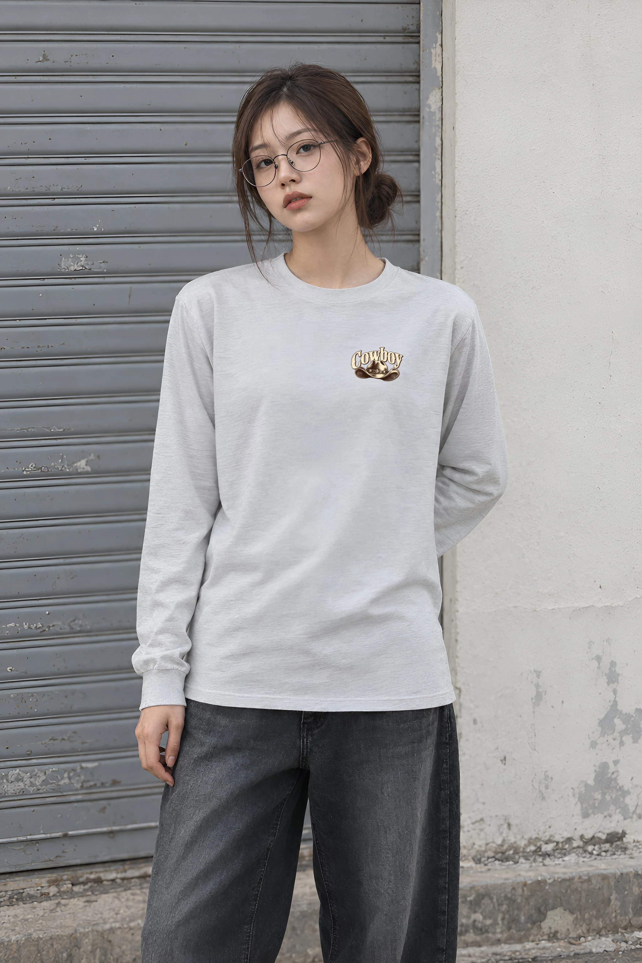 "Frontier Saddle" Unisex Longsleeve T-shirt