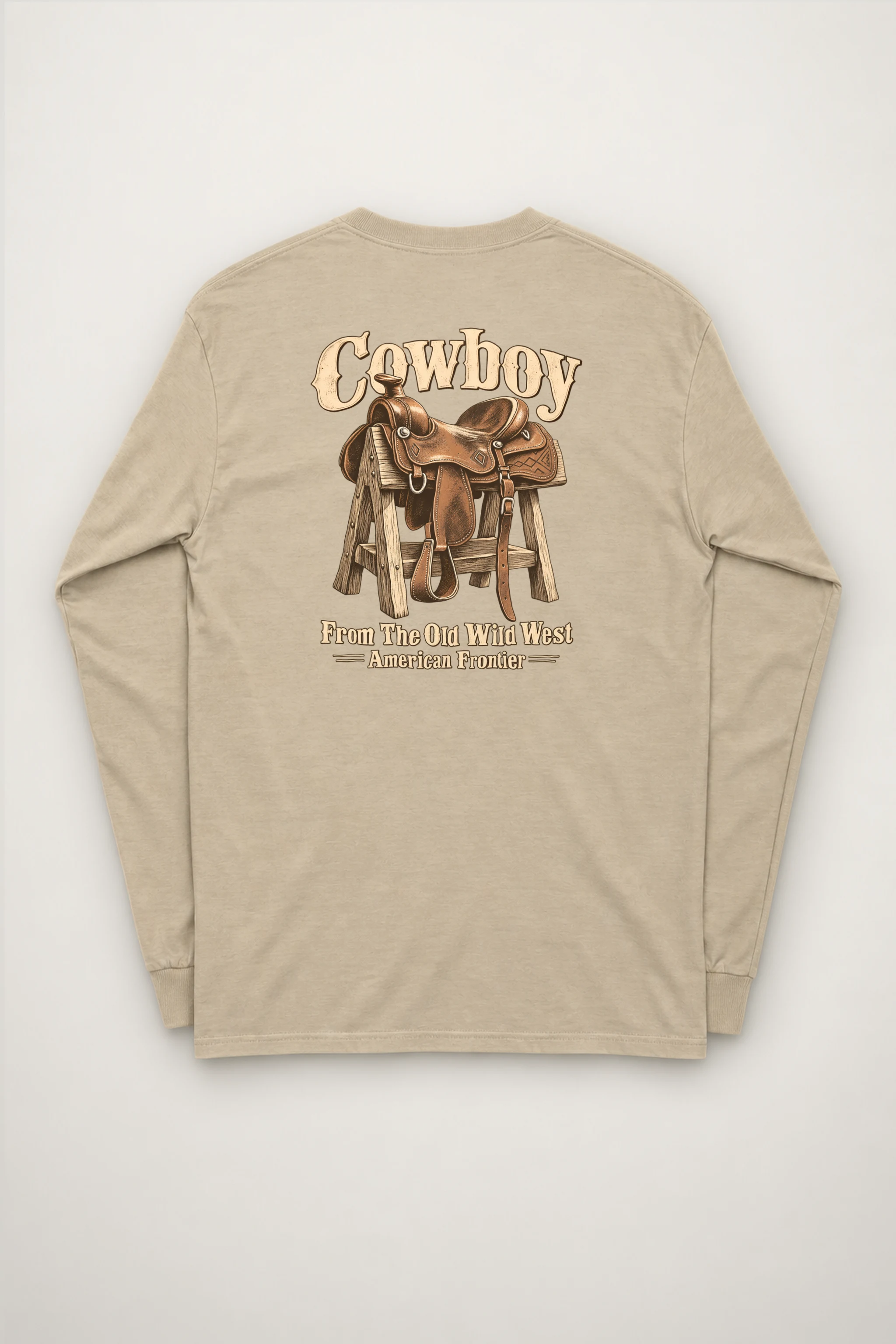 "Frontier Saddle" Unisex Longsleeve T-shirt