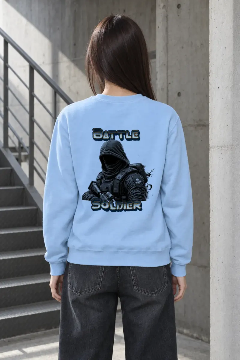 "Frontline Shadow" Heavy Blend Unisex Crewneck Sweatshirt