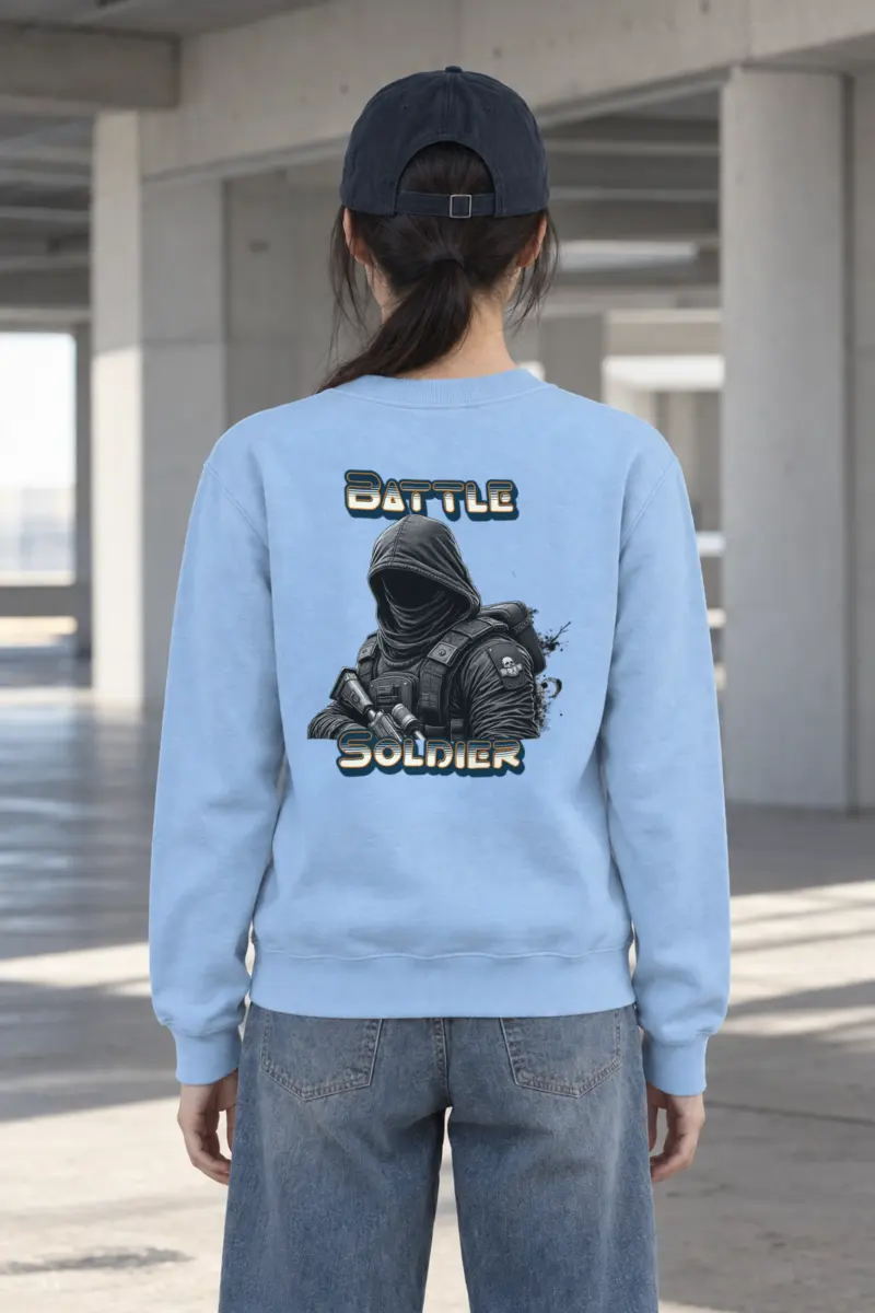 "Frontline Shadow" Heavy Blend Unisex Crewneck Sweatshirt