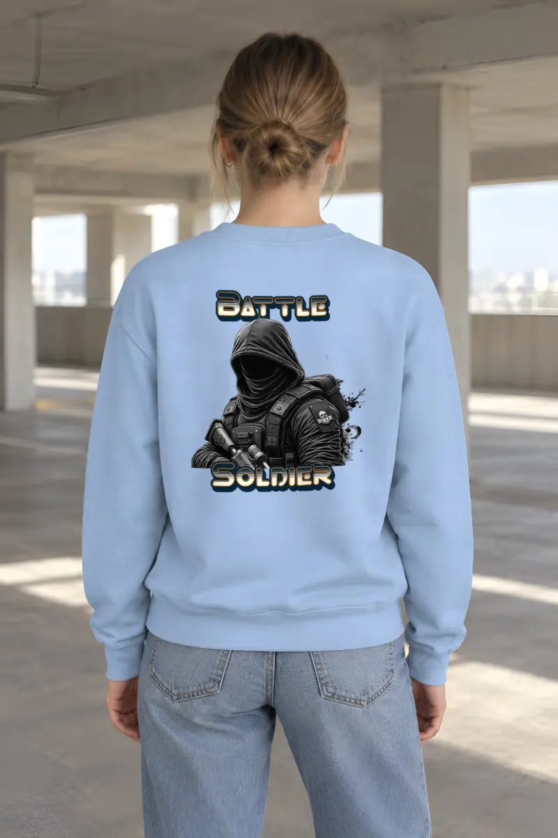 "Frontline Shadow" Heavy Blend Unisex Crewneck Sweatshirt