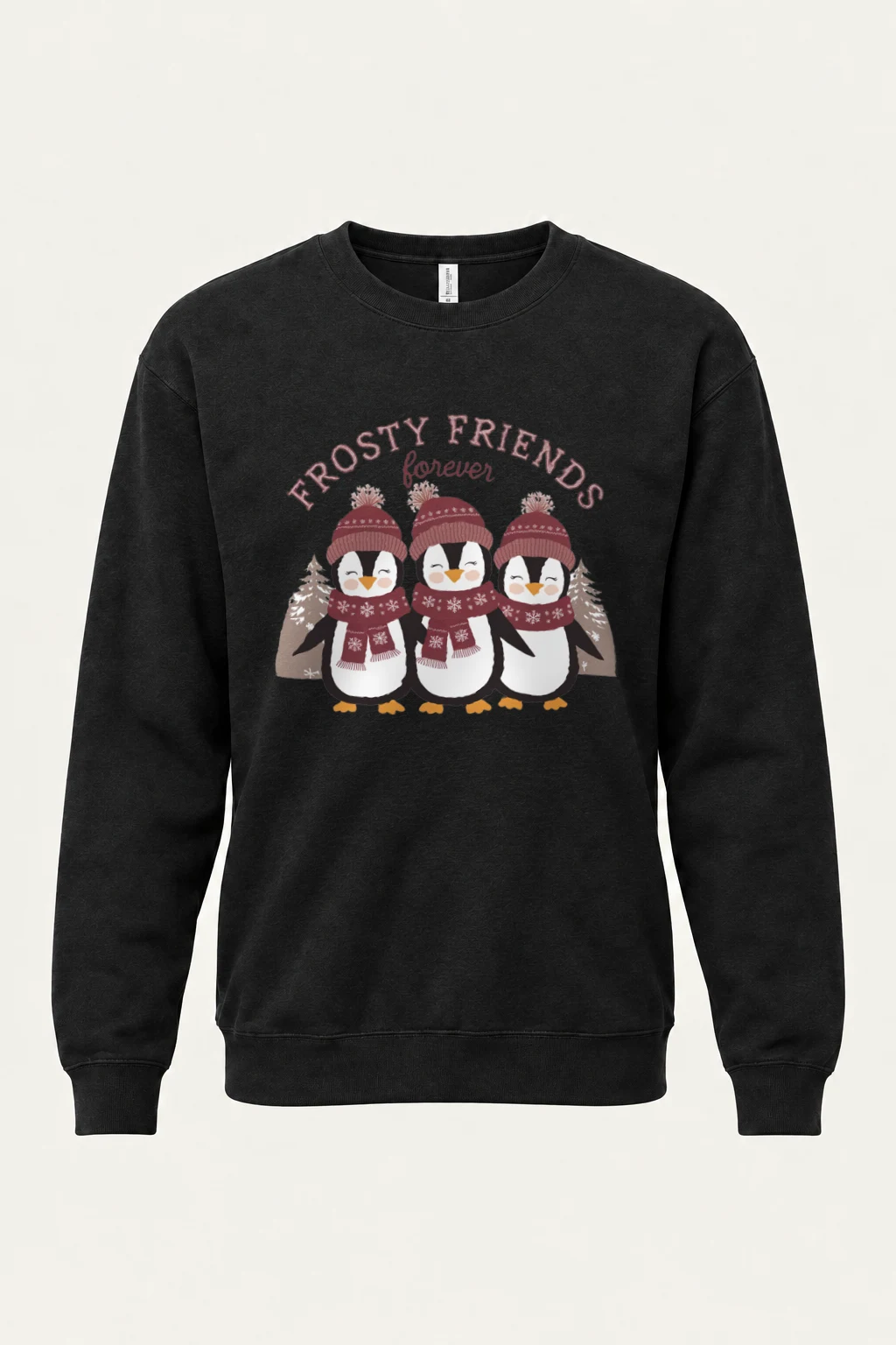 "Frosty Friends" Heavy Blend Unisex Crewneck Sweatshirt | Gildan 18000