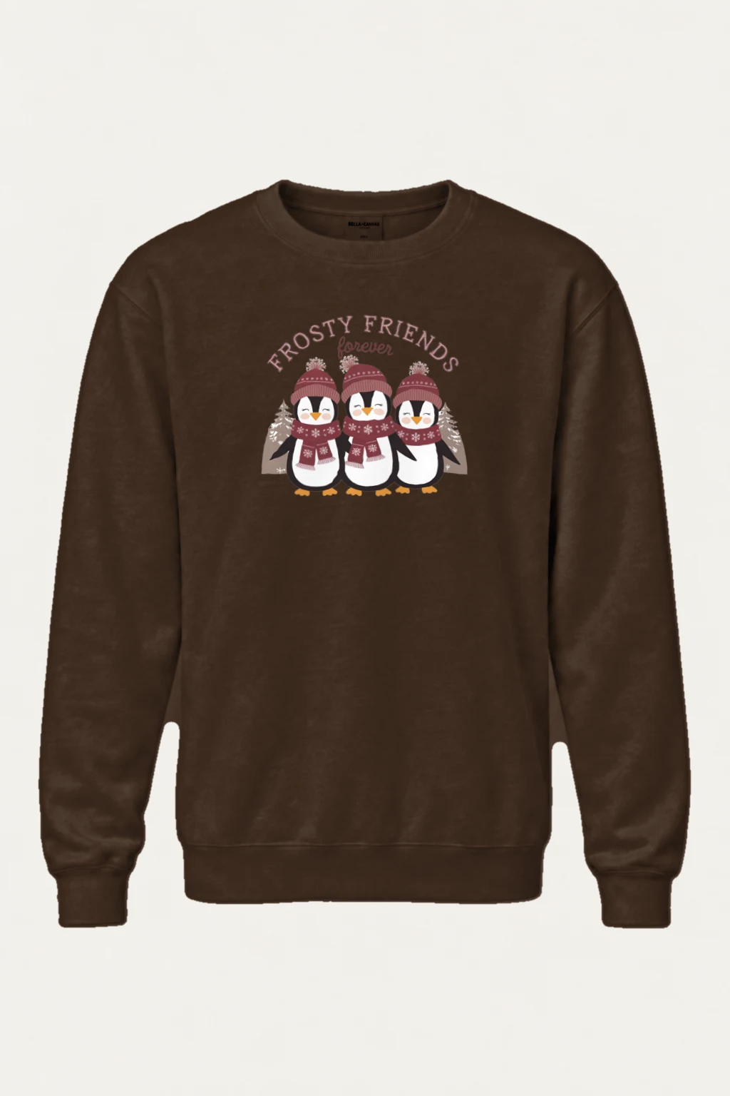 "Frosty Friends" Heavy Blend Unisex Crewneck Sweatshirt | Gildan 18000