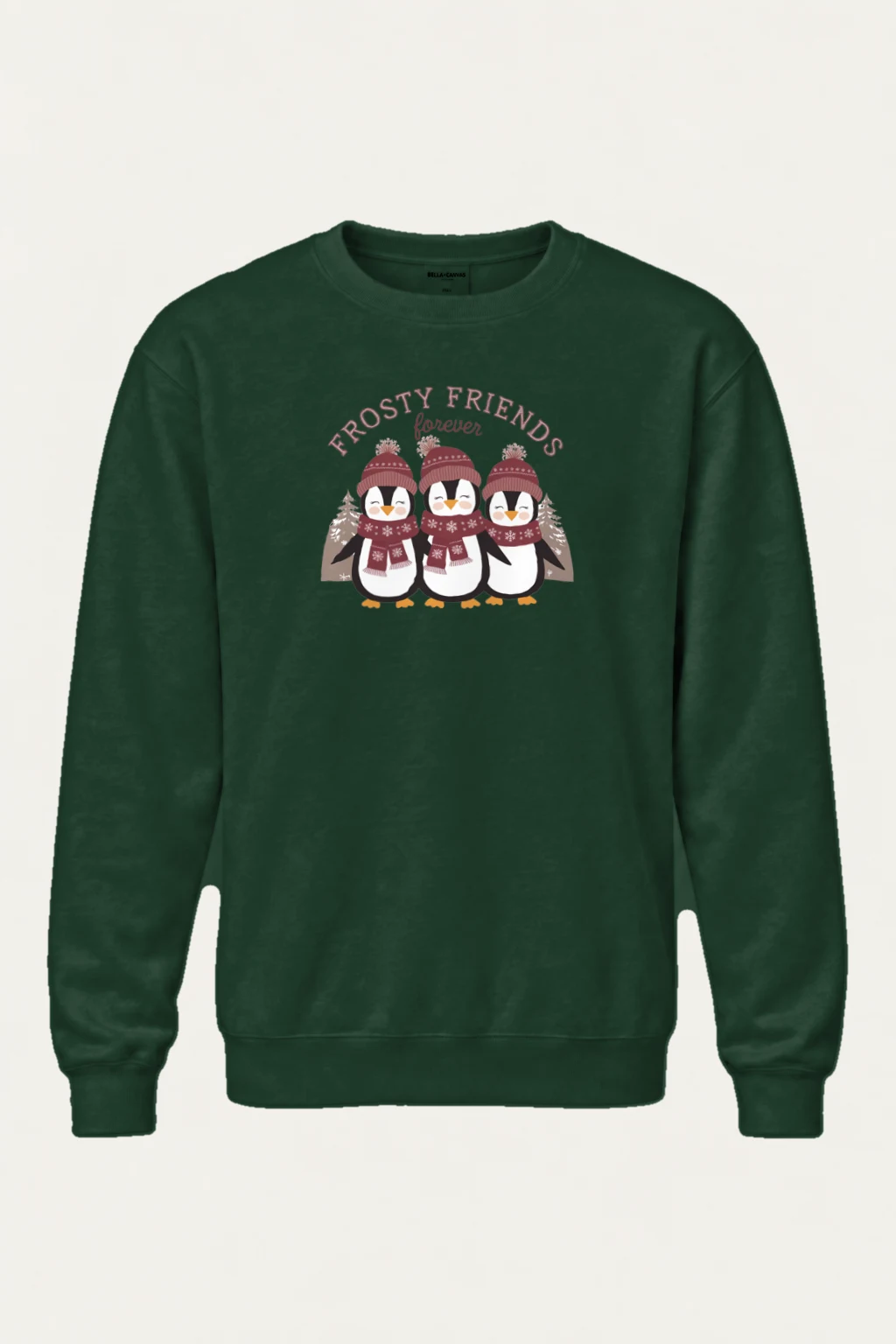 "Frosty Friends" Heavy Blend Unisex Crewneck Sweatshirt | Gildan 18000