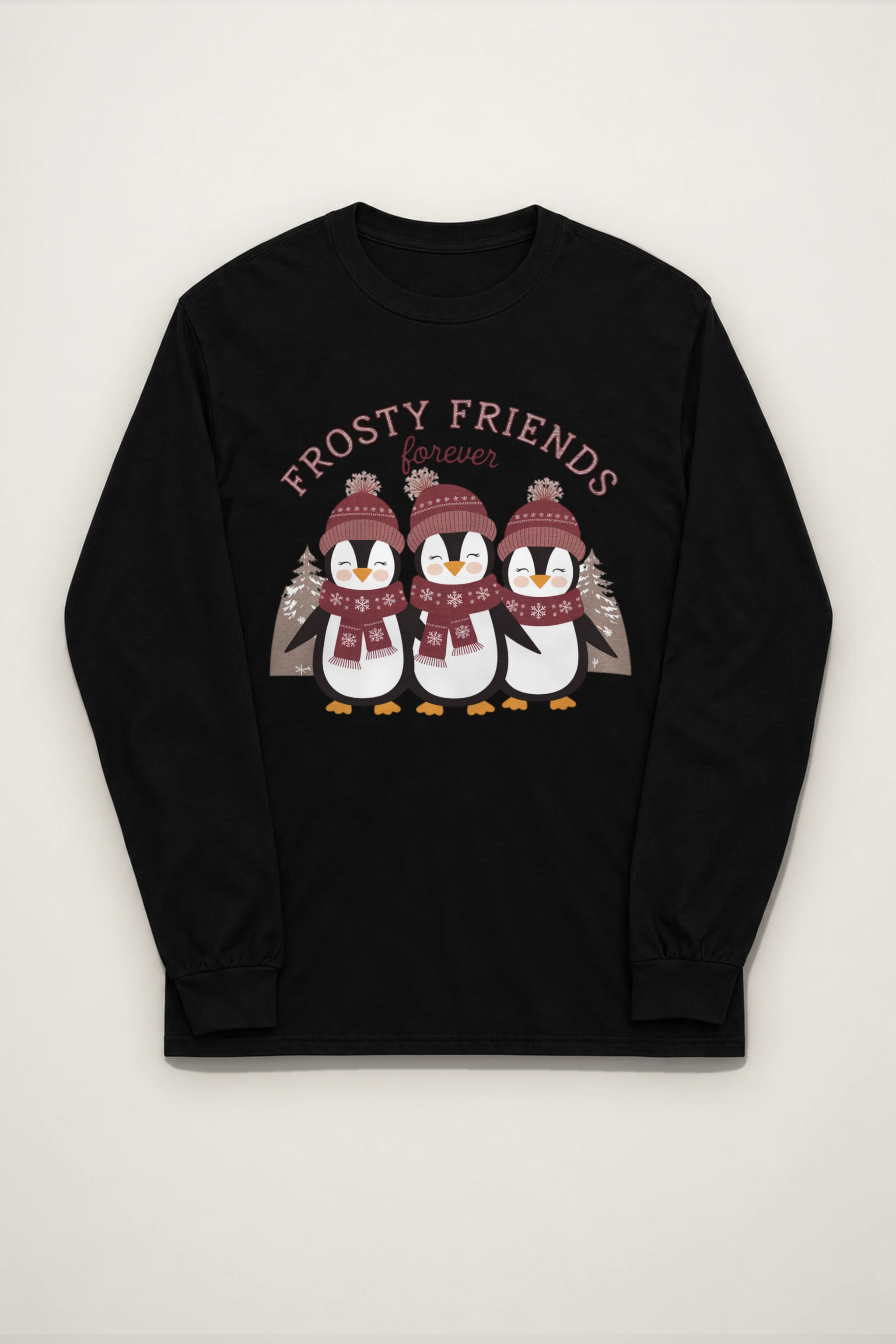 "Frosty Friends" Unisex Longsleeve T-shirt