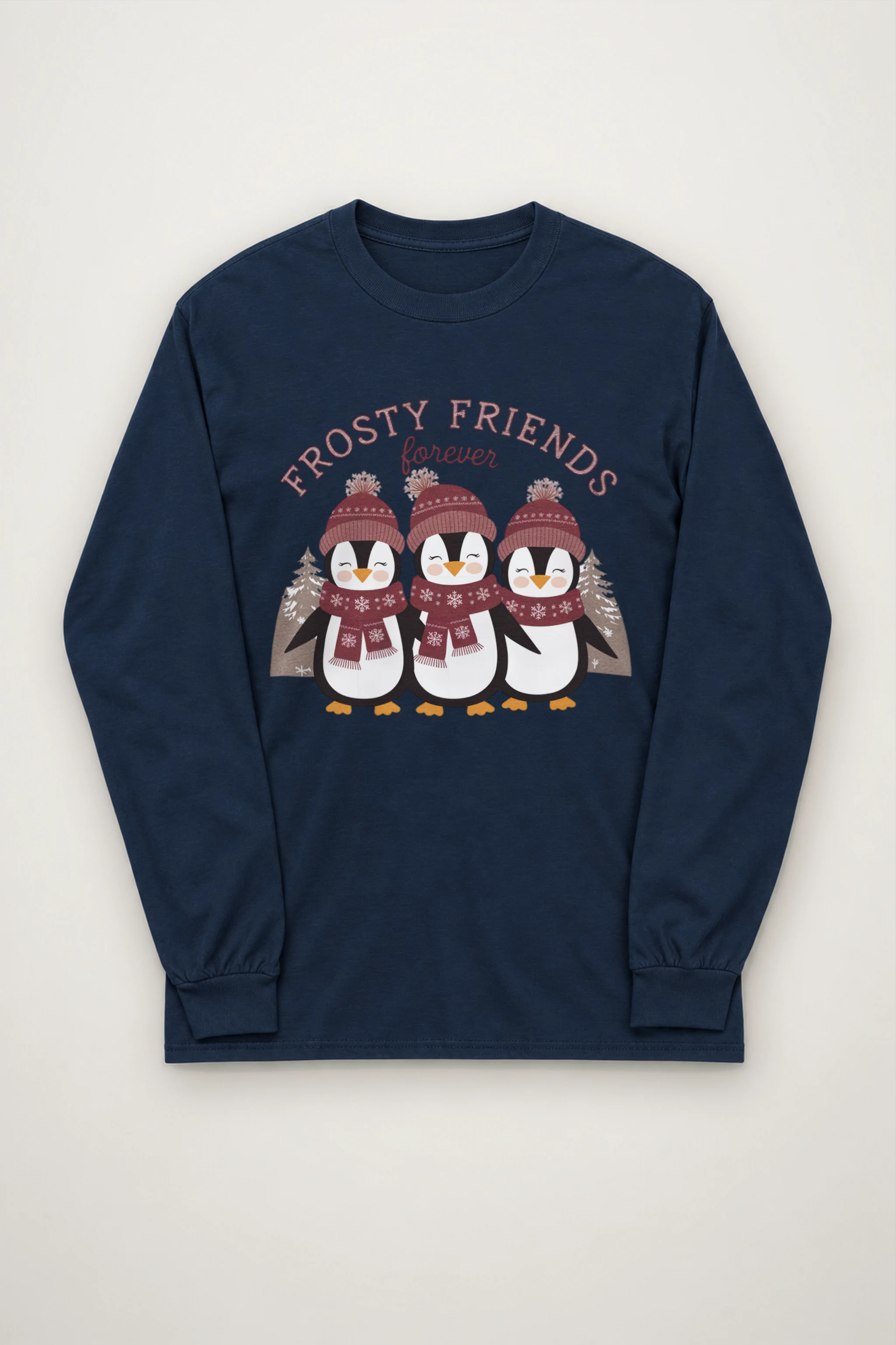 "Frosty Friends" Unisex Longsleeve T-shirt